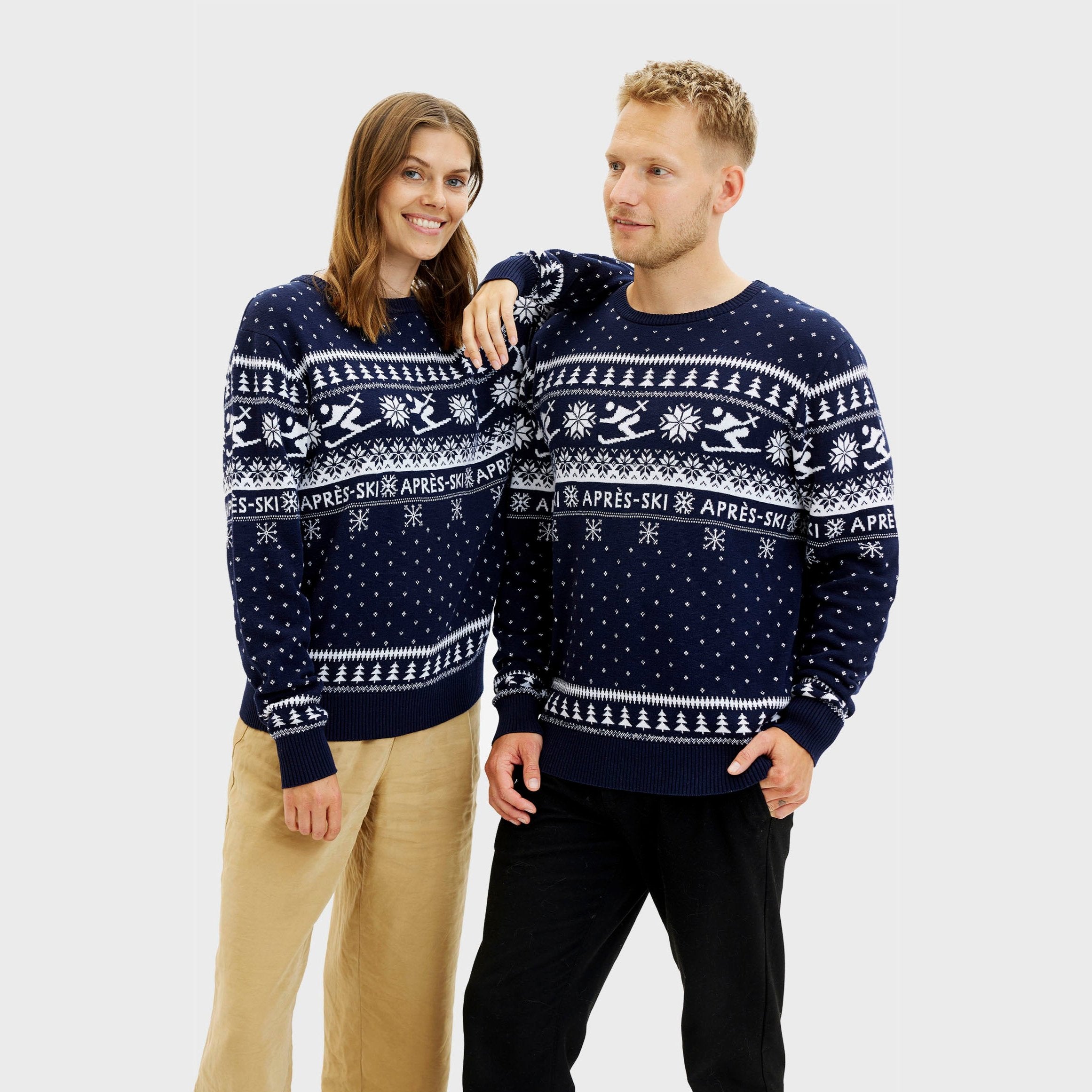 Après-ski weihnachtspullover - Herren.